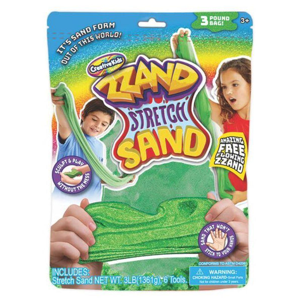 Creative Kids Zzand Stretch Sand Bag With Moulding Tools The Online