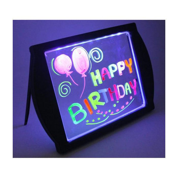 Marvin's Magic Glow Art Neon Effect Drawing Board - Pink