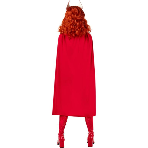 Scarlet Witch costume adult size good (M 6-8)