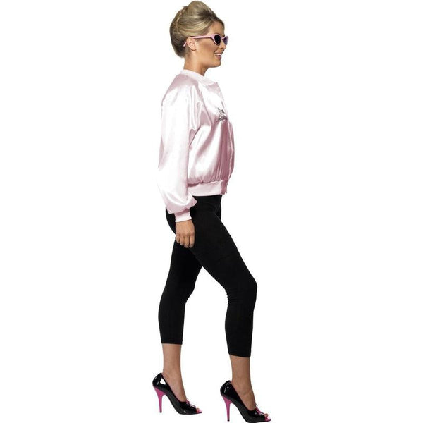 Smiffys Grease Pink Ladies Jacket Women s Fancy Dress The Online Toy Store