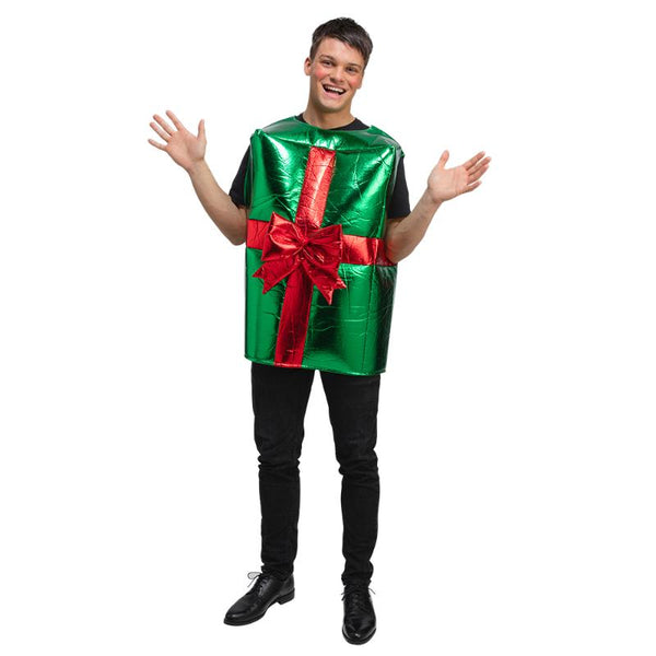 Christmas present fancy dress costume hotsell