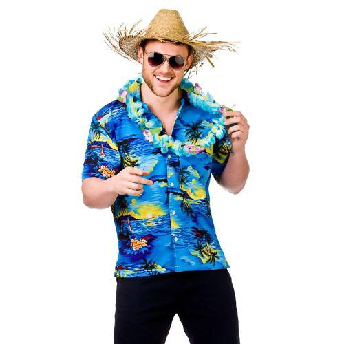 MENS HAWAIIAN SHIRT STAG BEACH HAWAII ALOHA PARTY SUMMER HOLIDAY FANCY S  -XXL D1