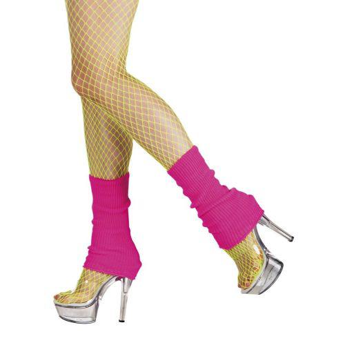 Adult Women's 1980's Dance Aerobic Leg Warmers Fancy Dress Costume