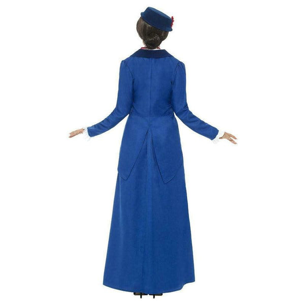 Adult Women's Victorian Nanny Mary Poppins Style Fancy Dress Costume P -  The Online Toy Store