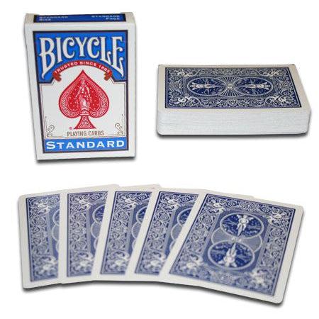  Bicycle Rider Back Playing Cards, Standard Index, Poker Cards,  Premium Playing Cards, 2 Pack, Red & Blue : Toys & Games