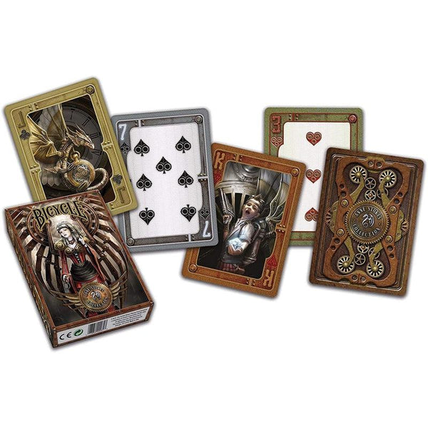 Bicycle Anne Stoke Steampunk Playing Cards - The Online Toy Store