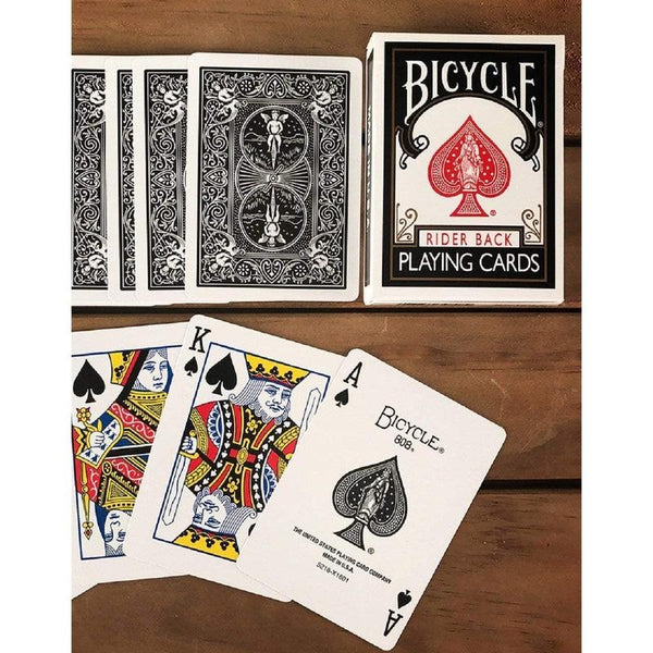  2 Decks Bicycle Rider Back 808 Standard Poker Playing Cards Red  & Blue : Toys & Games