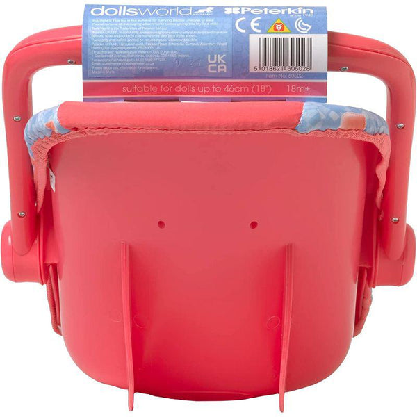 Dolls World Deluxe Baby Doll Car Seat Carrier The Online Toy Store