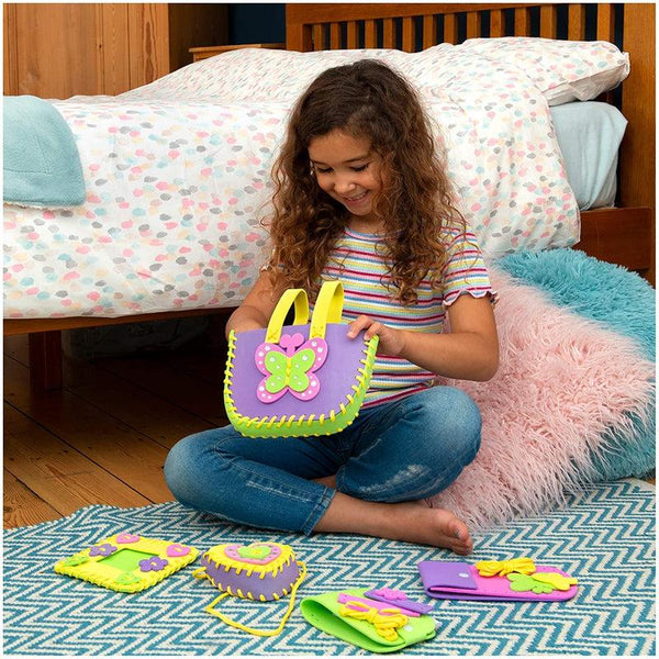 Galt Toys First Sewing Kit – Primeros Pasos En Costura Para Niños +5 Años, 5 Proyectos De Fieltro Con Cuerda Y Gemas