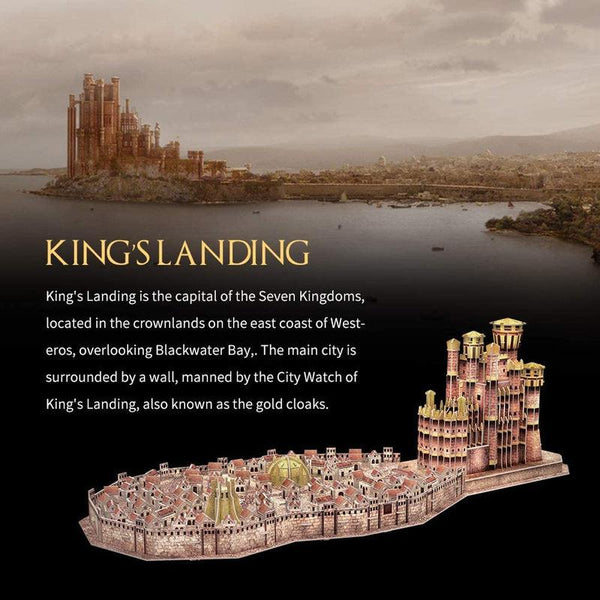 Game of Thrones King's Landing 3D Puzzle The Online Toy Store