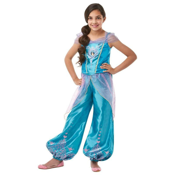 Girls Gem Princess Jasmine Disney Princess Aladdin Fancy Dress