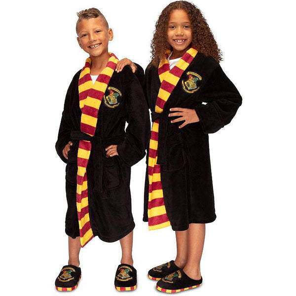 Harry Potter Hogwarts Child Unisex Bathrobe Dressing Gown The Online Toy Store