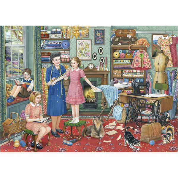 Jumbo Games Falcon De Luxe Puzzle 1000 Pezzi – 'Christmas Pantomime' – Illustrazione Di Jim Mitchell, 68x49 Cm