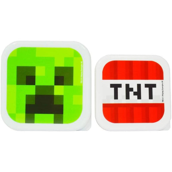 Minecraft Creeper Sandwich Lunch box GREEN Plastic