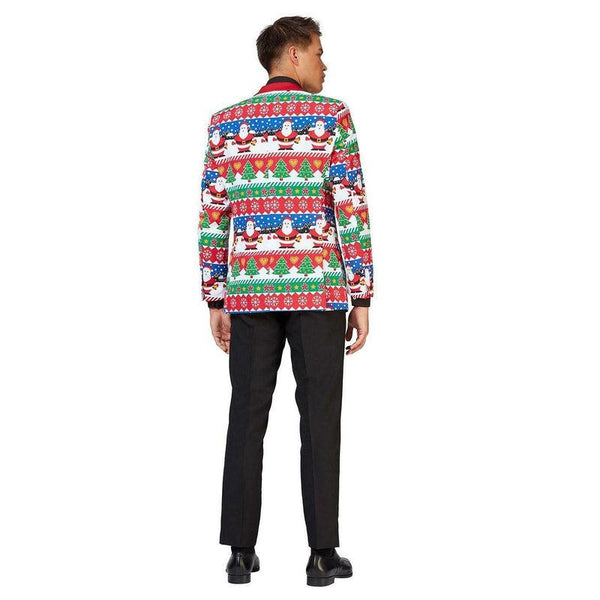 Mens on sale santa blazer