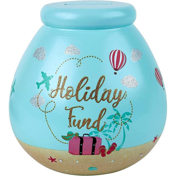 Pot of Dreams Ceramic Money Box Holiday Fund (Island) The Online Toy Store
