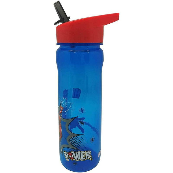 Spider-Man Web Slinger Plastic Flip Straw Cold Cup