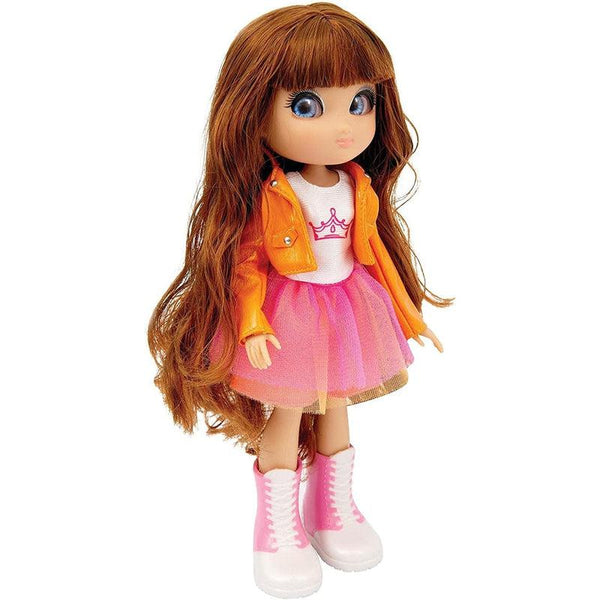 Unique Eyes Fashion Doll Sophia - Toy Dolls with Lifelike Eyes, for Girls  Aged 3 and Above, Multicolor, 25cm Tall