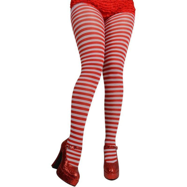 Wicked Costumes Christmas Tights/Stockings Women's Fancy Dress Costume  Accessory