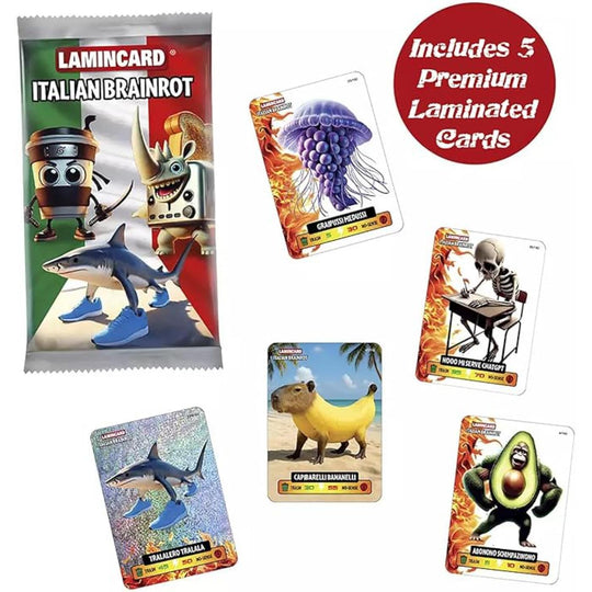 Lamincard Italian Brainrot Trading Cards