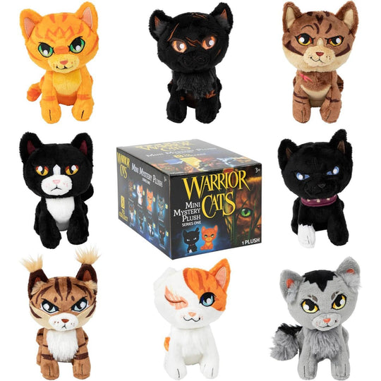 Warrior Cats 6" Mini Mystery Plush Soft Toy - Series 1