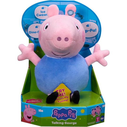 Peppa Pig Talking George Soft Toy