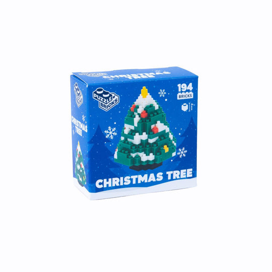 Professor Puzzle Festive Mini Puzzle Bricks - Christmas Tree
