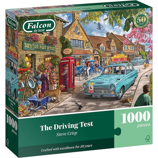 Falcon De Luxe The Driving Test 1000 Piece Jigsaw Puzzle