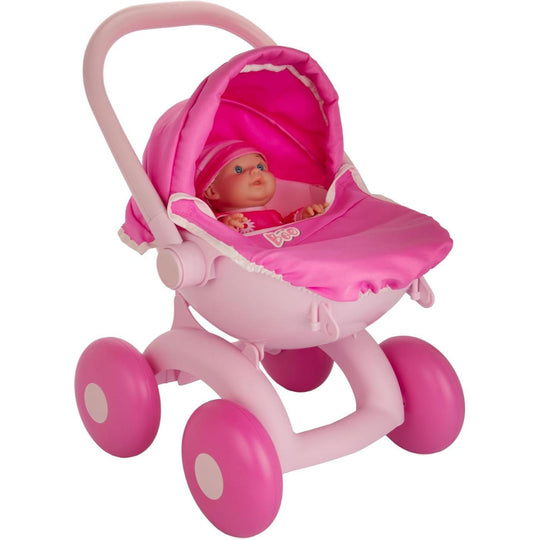 Baby Boo My First 4-in-1 Dolls Pram