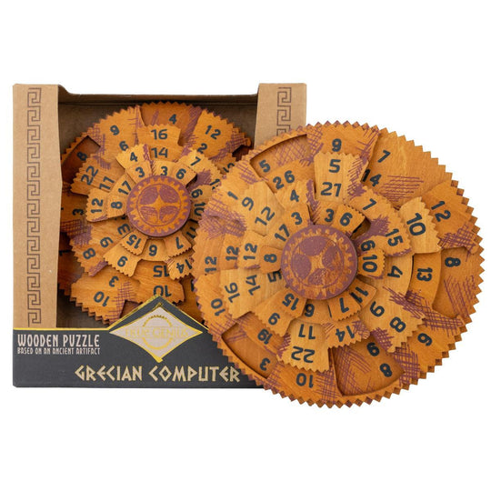 True Genius Grecian Computer Wooden Puzzle