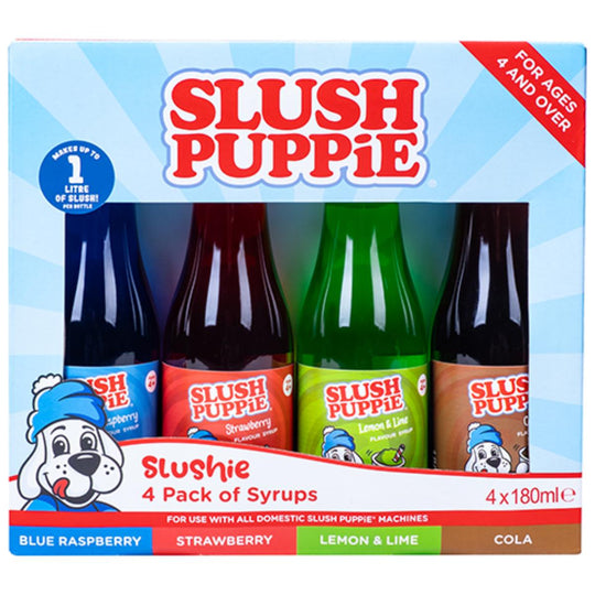 Slush Puppie Slushie Syrup Set (4 Pack)