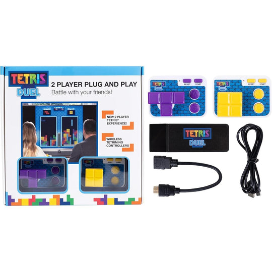 Tetris Duel 2 Player Plug & Play TV Game
