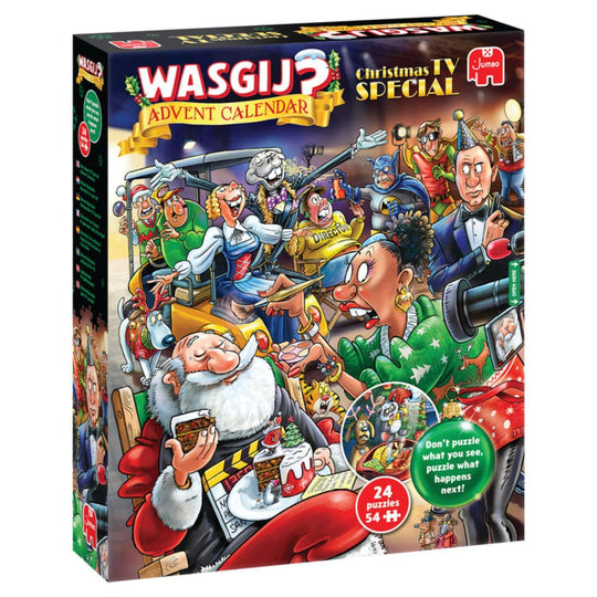 Wasgij Christmas Advent Calendar Christmas TV Special 24 x 54 Piece Jigsaw Puzzle