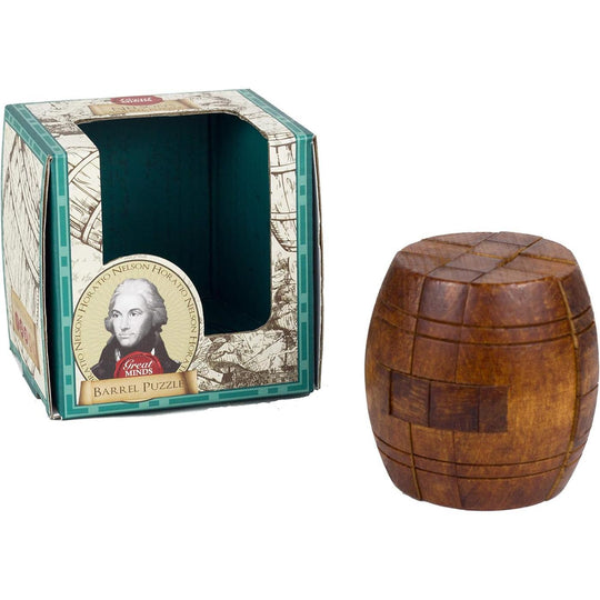 Professor Puzzle Nelson's Barrel Brain Teaser Puzzle