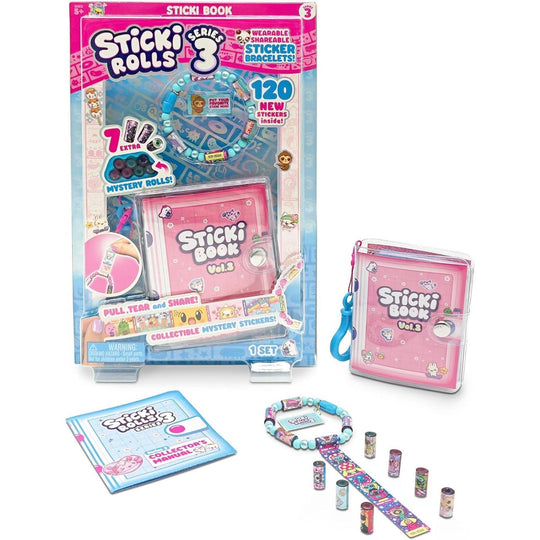 Sticki Rolls Sticki Book - Series 3