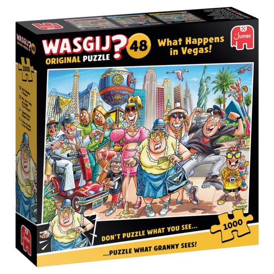 Wasgij Original 48 What Happens in Vegas 1000 Piece Jigsaw Puzzle