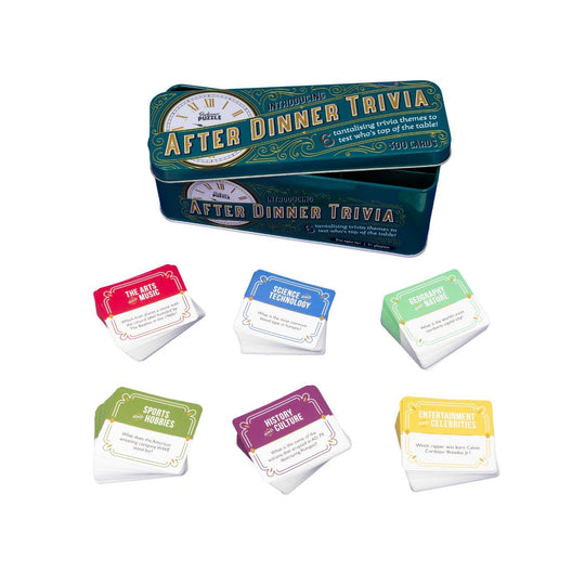Professor Puzzle After Dinner Trivia Game