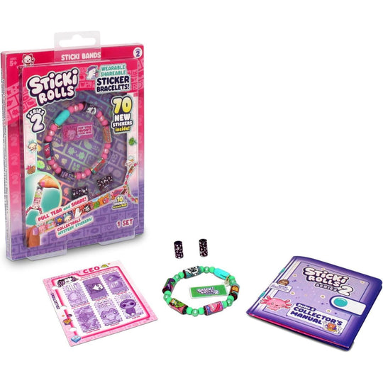 Sticki Rolls Sticki Bands Bracelets: Series 2