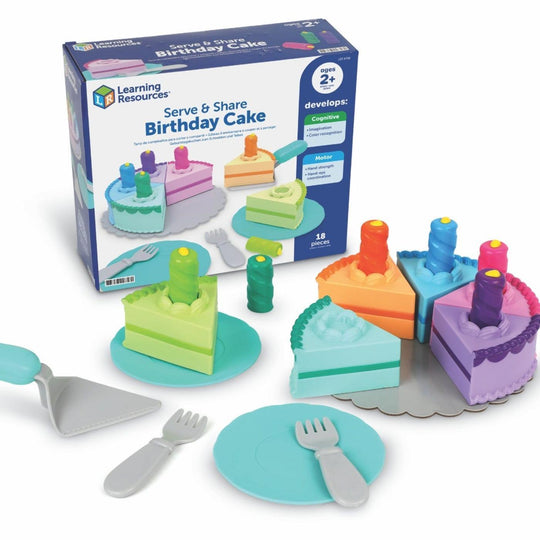 Learning Resources Serve & Share Birthday Cake