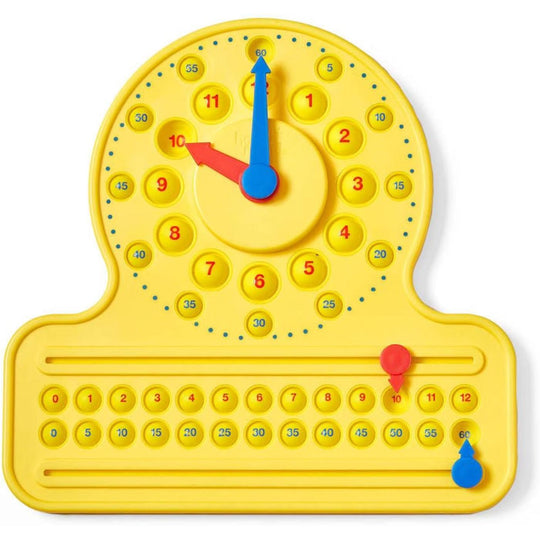 Learning Resources NumberLine Clock Sensory Bubble Popper