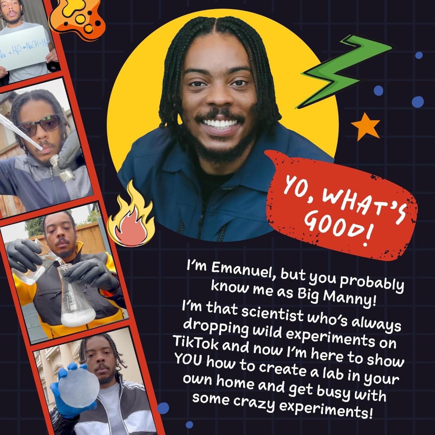 Big Manny Science Innit Chemistry Experiments Science Kit - The Online ...