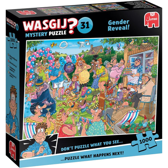 Wasgij Mystery 31 Gender Reveal! 1000 Piece Jigsaw Puzzle