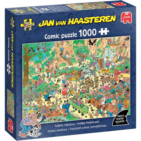 Jan van Haasteren Flutterly Fabulous 1000 Piece Jigsaw Puzzle