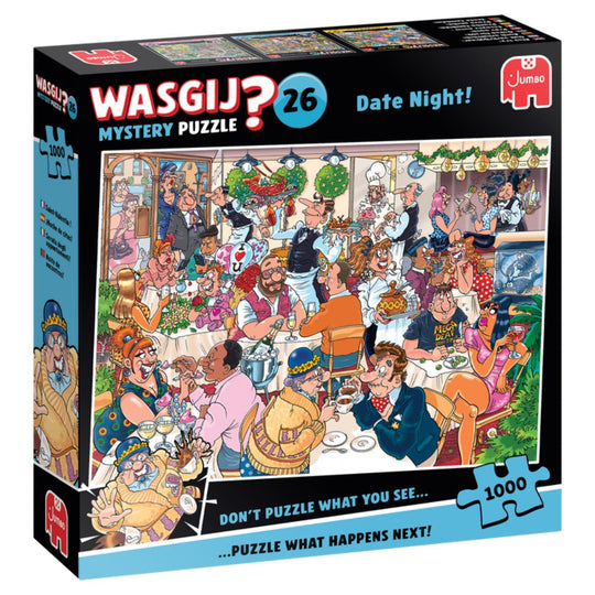 Wasgij Mystery 26 Date Night 1000 Piece Jigsaw Puzzle