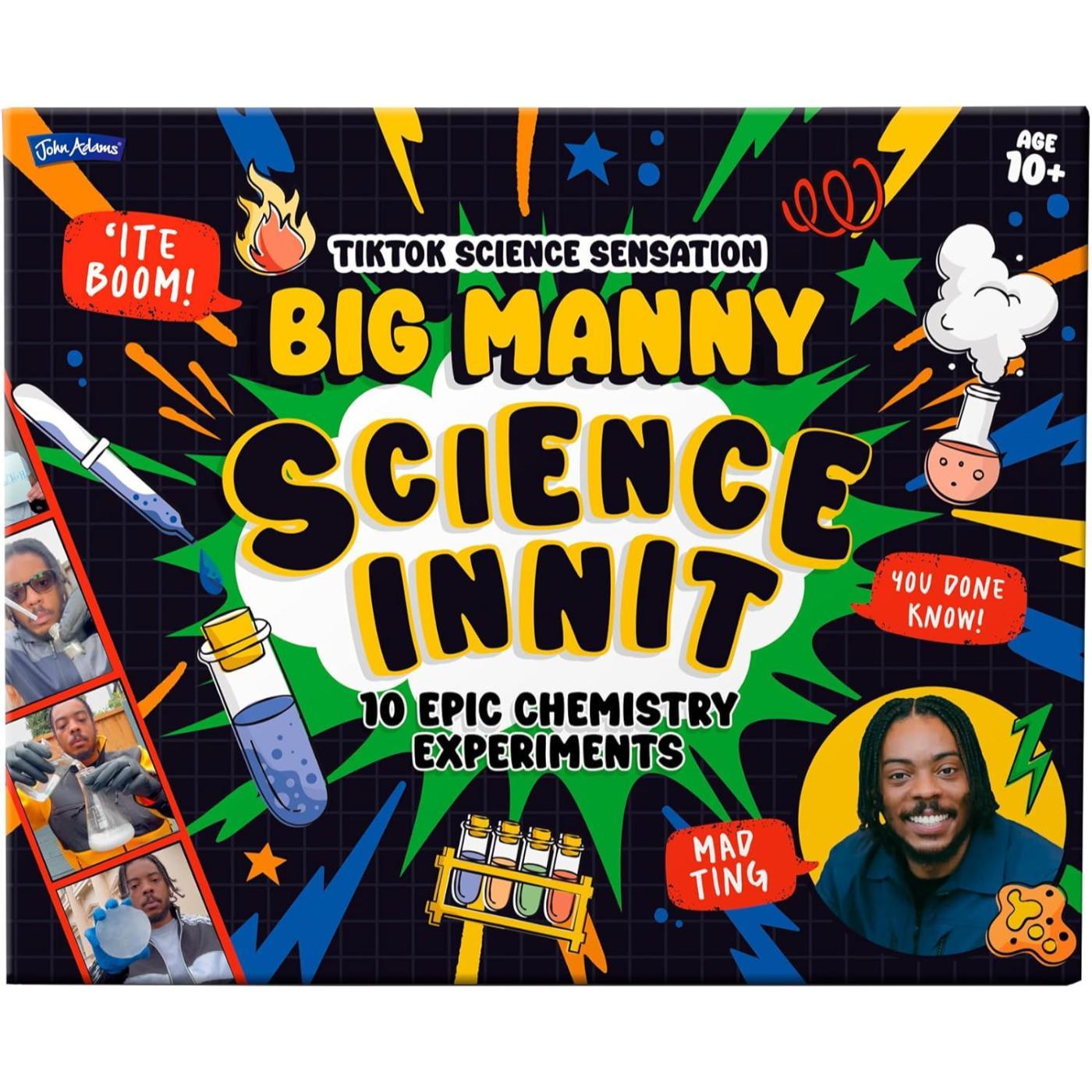 Big Manny Science Innit Chemistry Experiments Science Kit - The Online ...