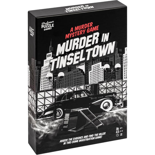 Professor Puzzle Murder In Tinseltown Murder Mystery Game