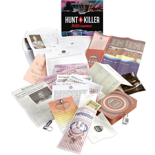 Hunt A Killer Body On The Boardwalk Murder Mystery Game