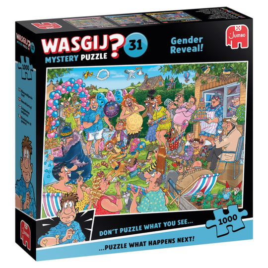 Wasgij Mystery 31 Gender Reveal 1000 Piece Jigsaw Puzzle