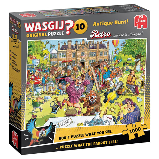 Wasgij Retro Original 10 Antique Hunt 1000 Piece Jigsaw Puzzle