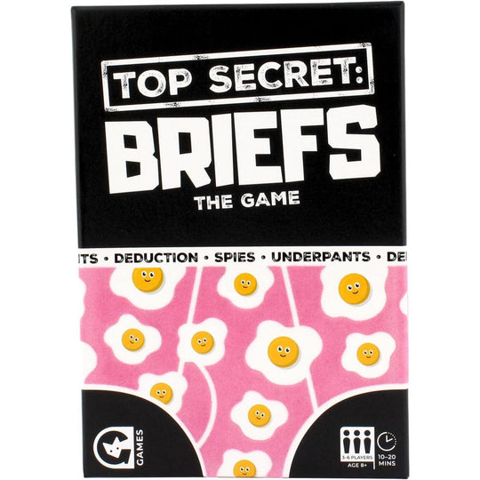 Ginger Fox Top Secret: Briefs Card Game